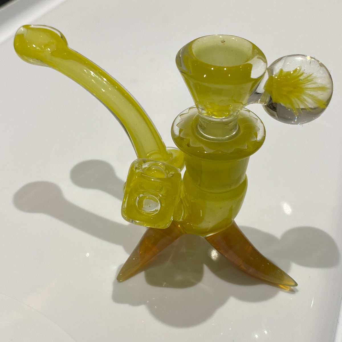Dry Terplock in Yellow Crayon with Horn Feet (14mm)