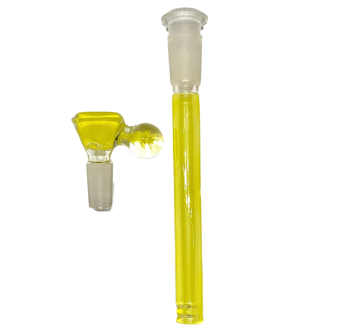 Colored Slide and Downstem Set with Stock Factory Joints