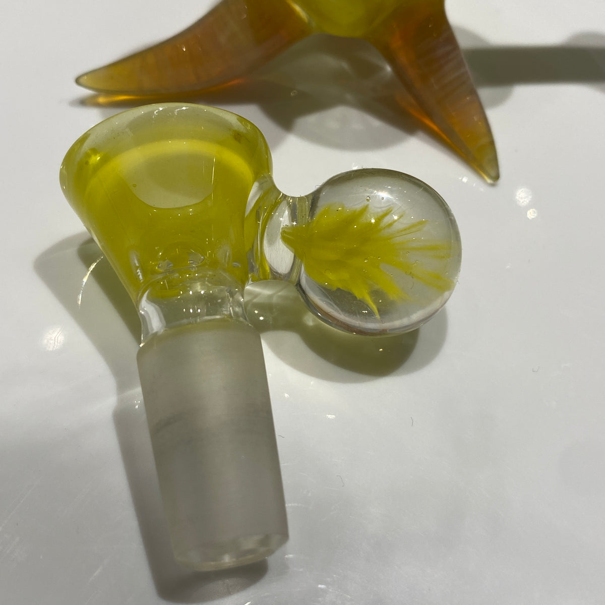 Dry Terplock in Yellow Crayon with Horn Feet (14mm)