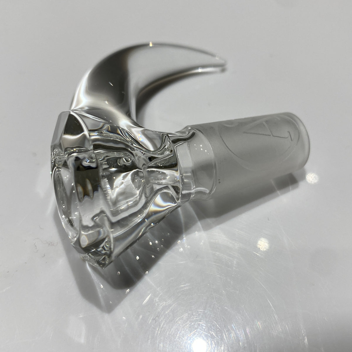 Clear Faceted - Snapper (14mm)