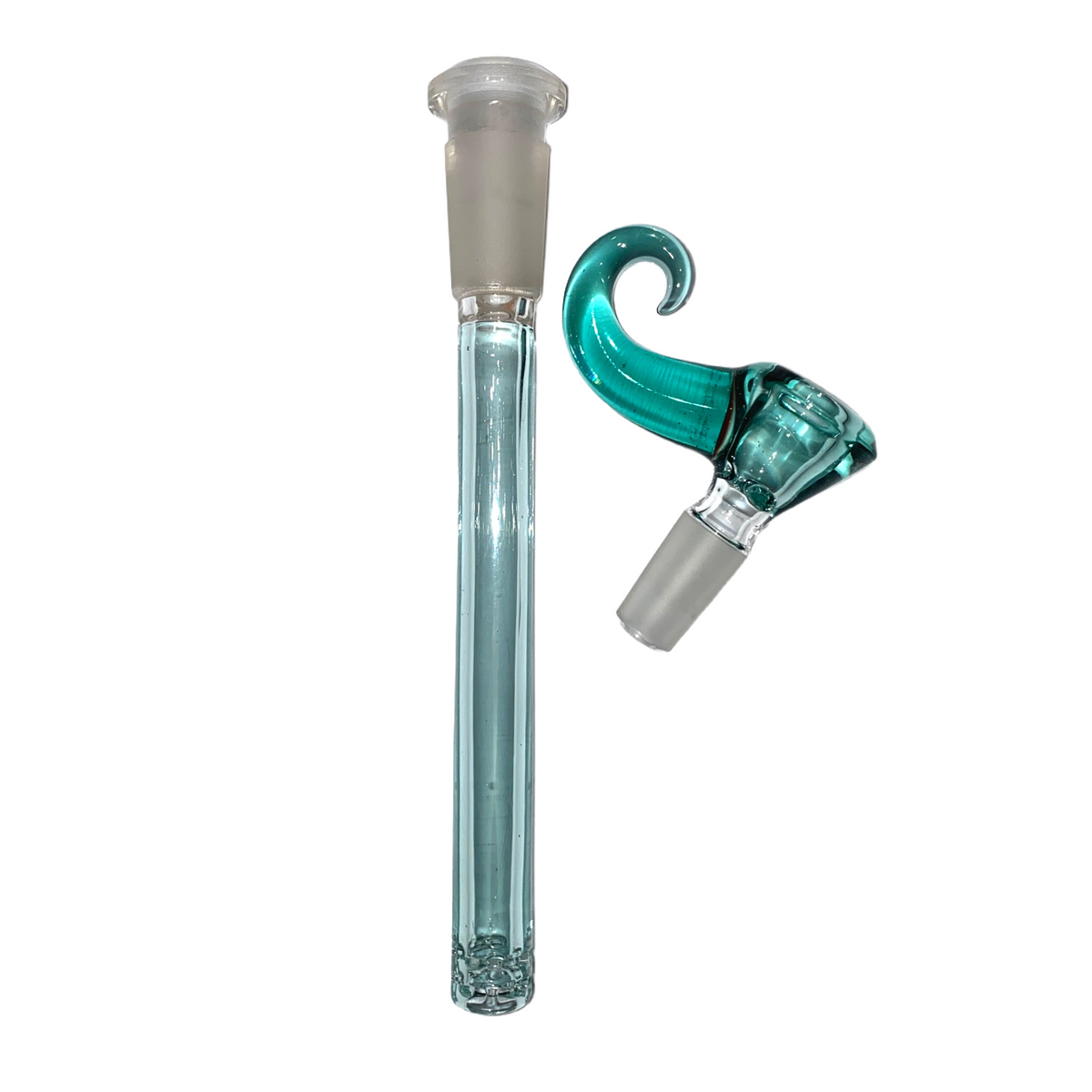 Colored Slide and Downstem Set with Stock Factory Joints