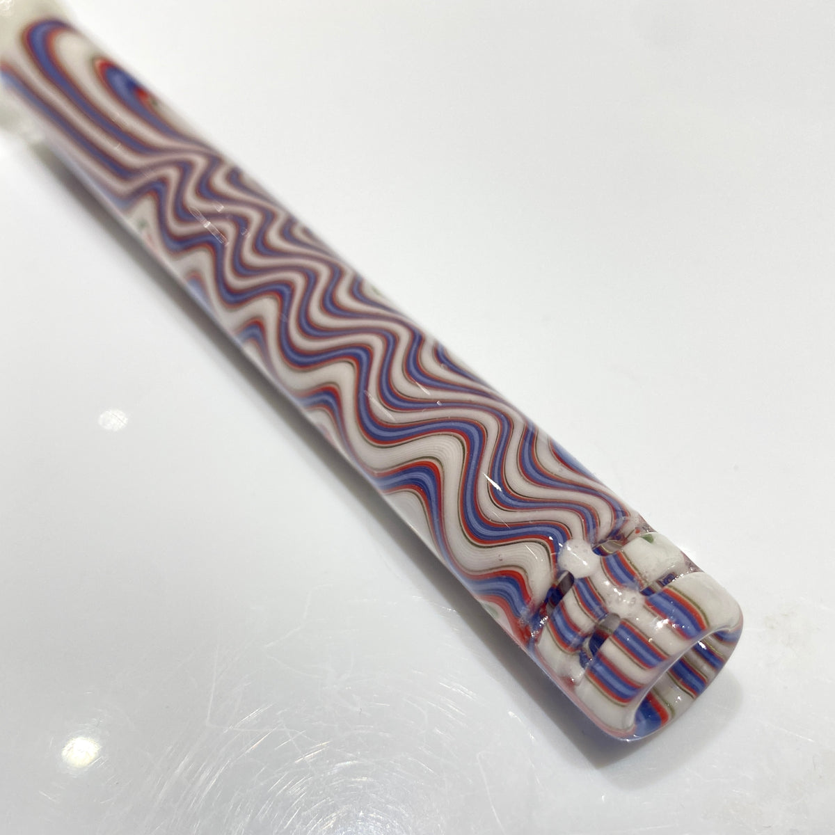 Worked Slide and Downstem Set (Purple/White/Red)