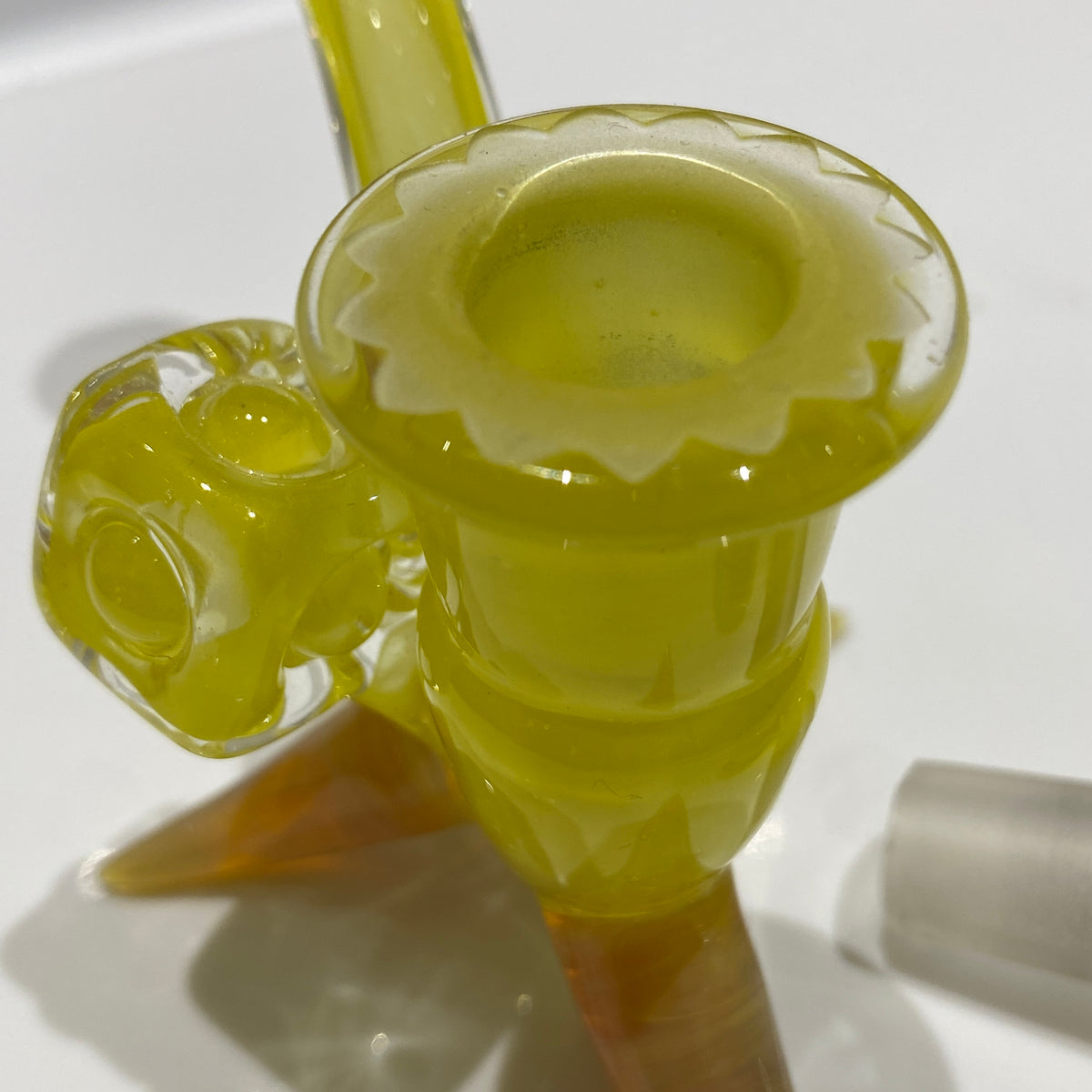 Dry Terplock in Yellow Crayon with Horn Feet (14mm)