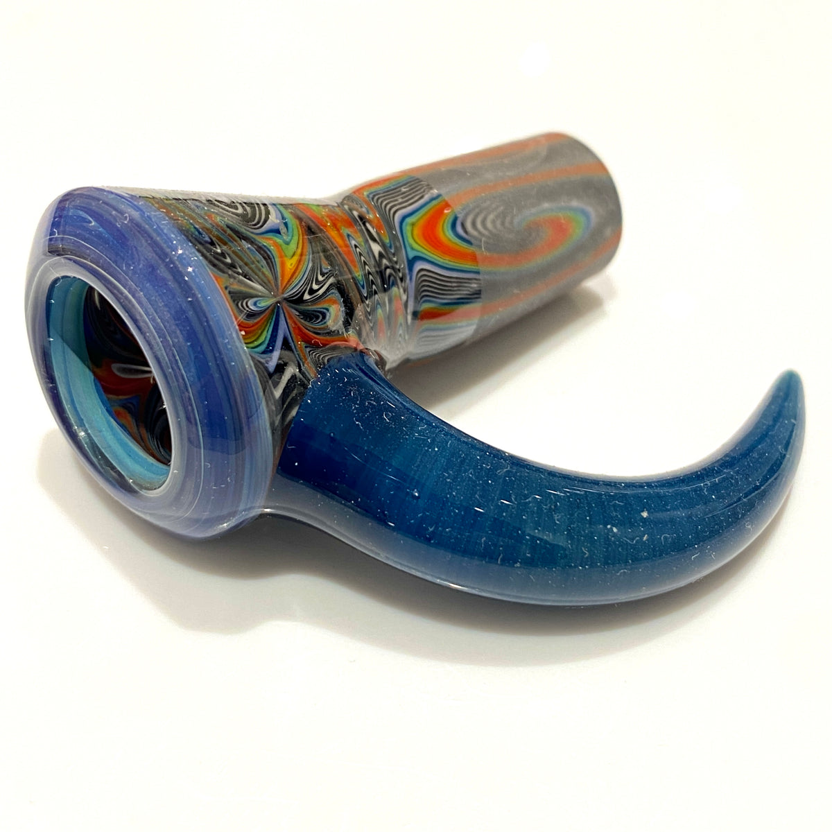 Fully Worked 4 Hole Slide with Horn (18mm)