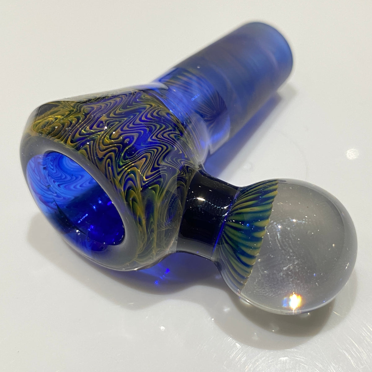 Firekist Prep 4 Hole Slide with Worked Joint and Marble Horn (18mm)